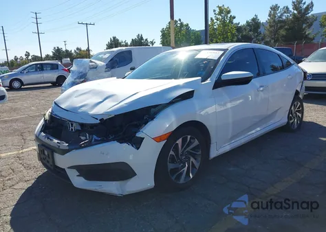 2017 Honda Civic Ex z USA, uszkodzony, nr VIN 2HGFC2F77HH523851